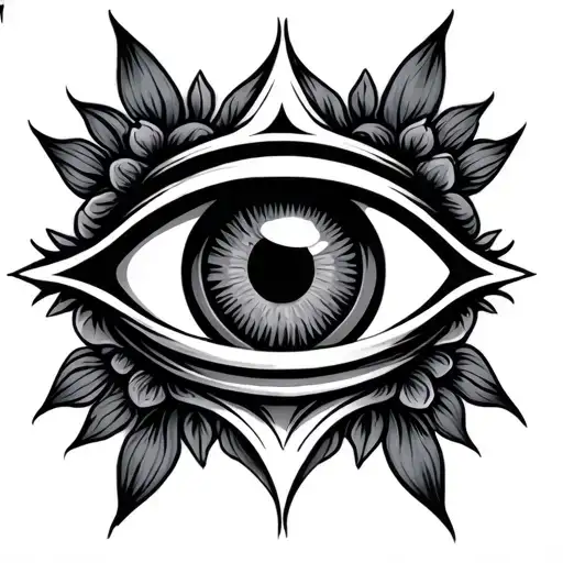 Third Eye Symbol Integrated
