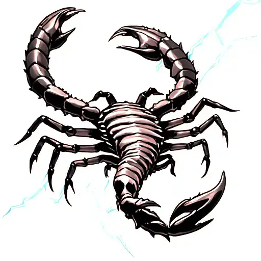 Scorpio And Lightning