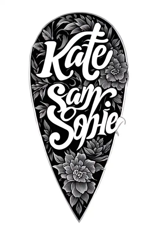 Kate Sam Sophie Script Names