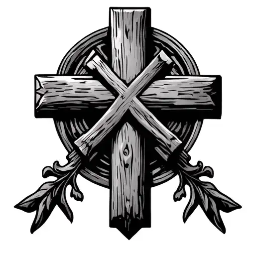 Wooden Cross Straightedges