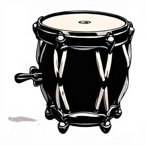 Tambourine With Croatian Sicanje