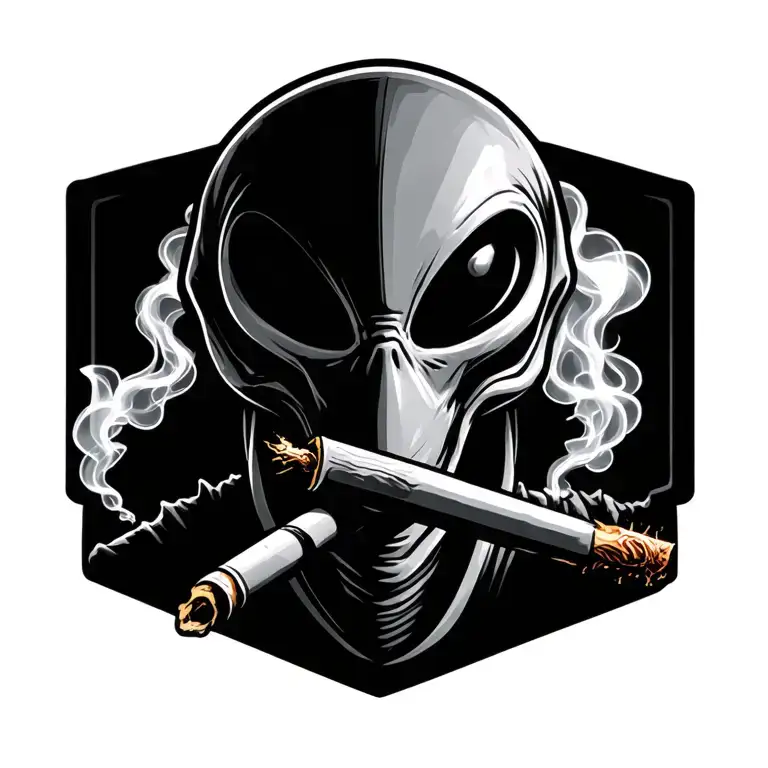 Alien Smooking Blunt Joint