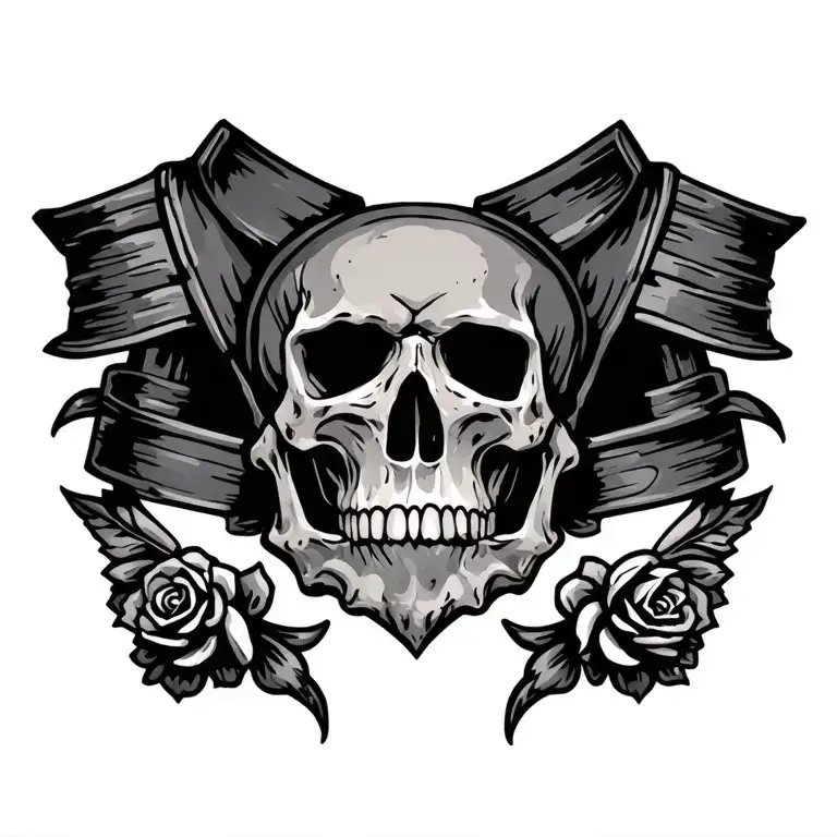 Old School Chest And Sleeves