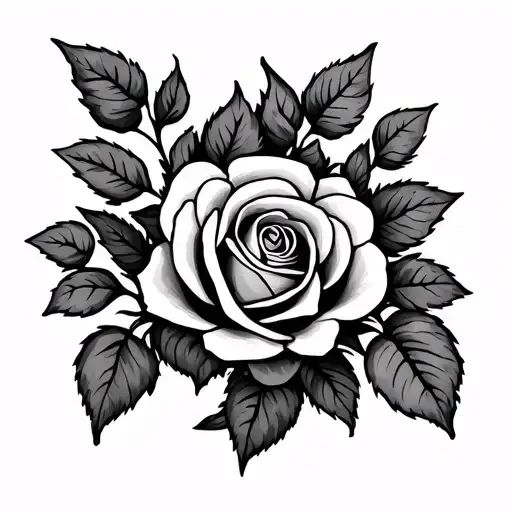 Roses Vine Design