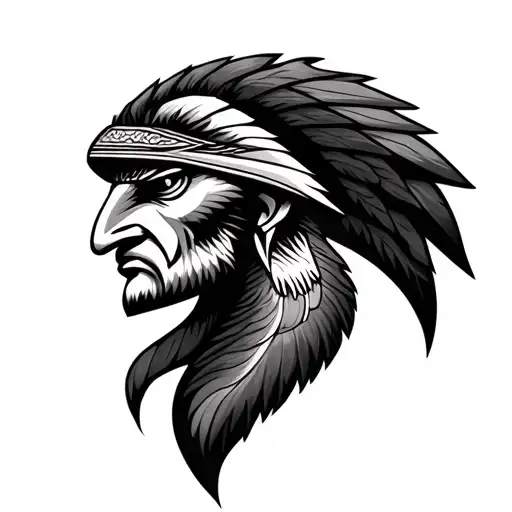 Horus Portrait Looking