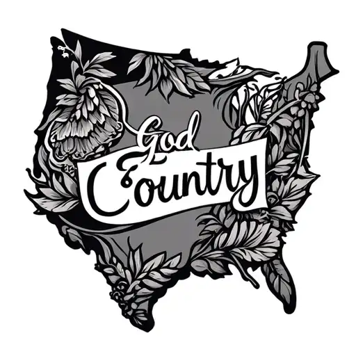 God Family Country
