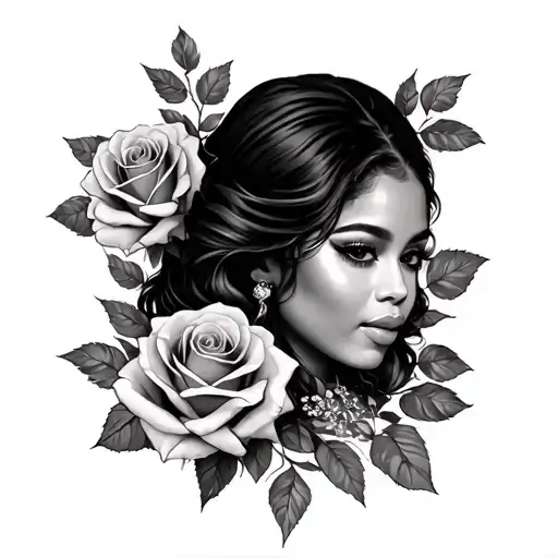 Aliyah 11012009 Kingston 03302007 With Roses