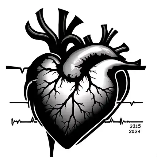 Heartbeat Lines Heart Mason 2015 Daxton 2021 Charli 2024