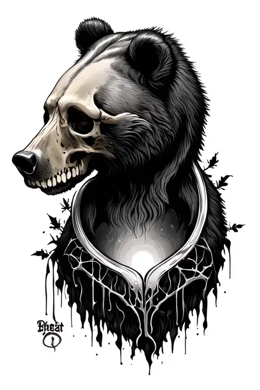 Bear Ear Inside A Death