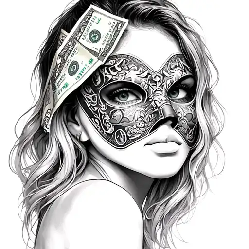 Mask Money Girl