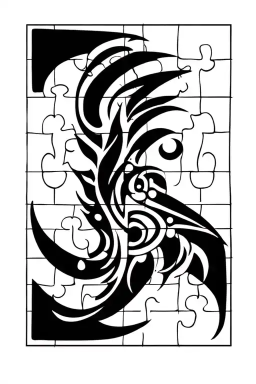 Puzzle Tribal