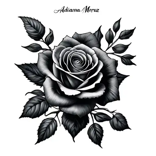 Name Adriana Moraz And Roses
