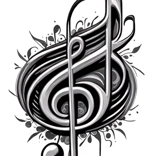 Music Note And 812 Combined