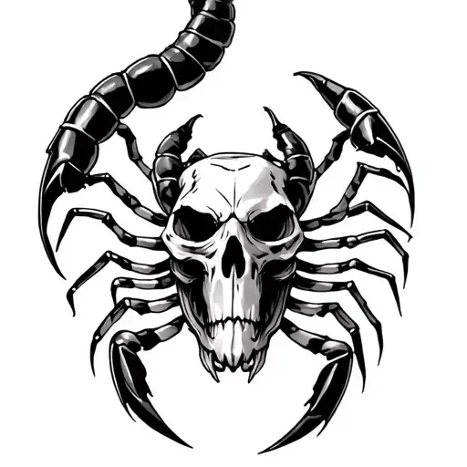 Scorpion Skull
