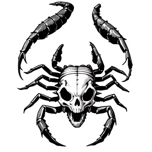 Scorpion Skull