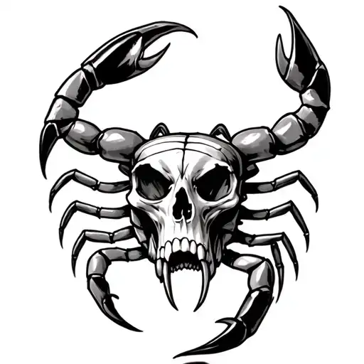 Scorpion Skull