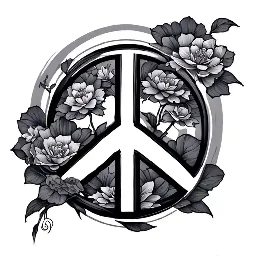 Asian Peace Symbol Made