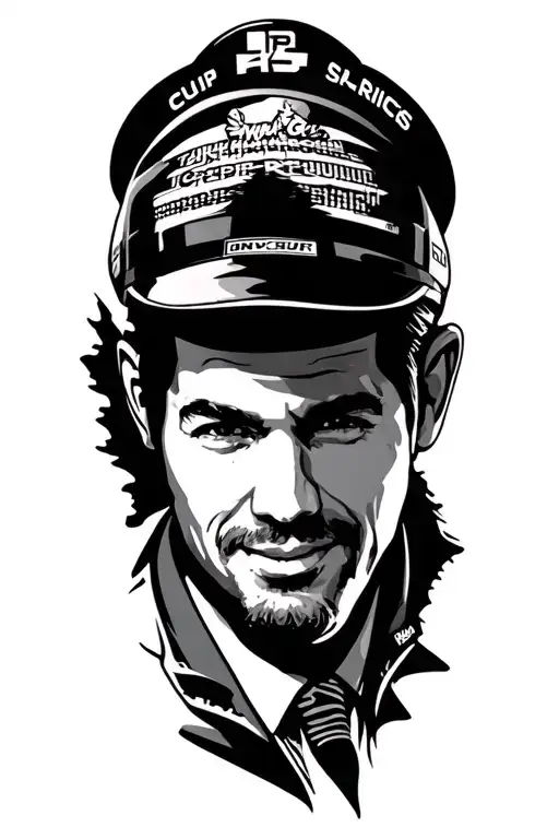 Background Is Nascar Cup Series Tracks With Irish And Police Culture In The Foreground