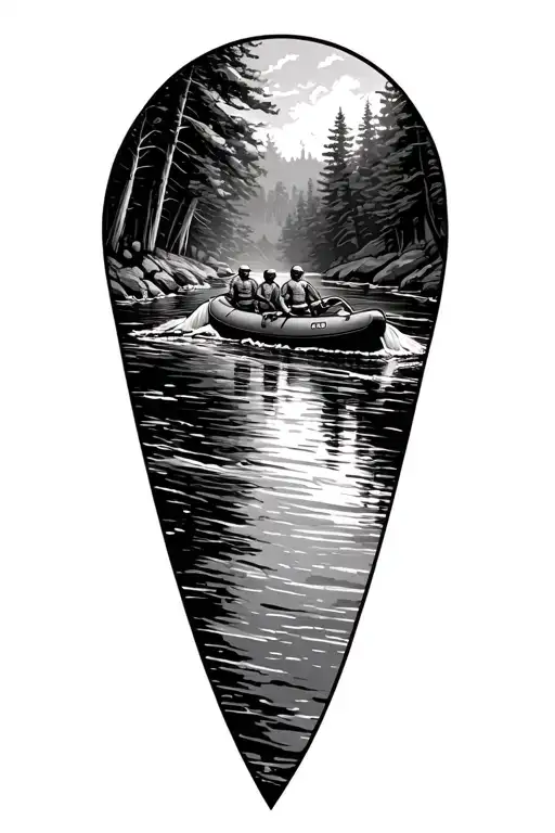 Rafting On The Ocoee River In Tennessee