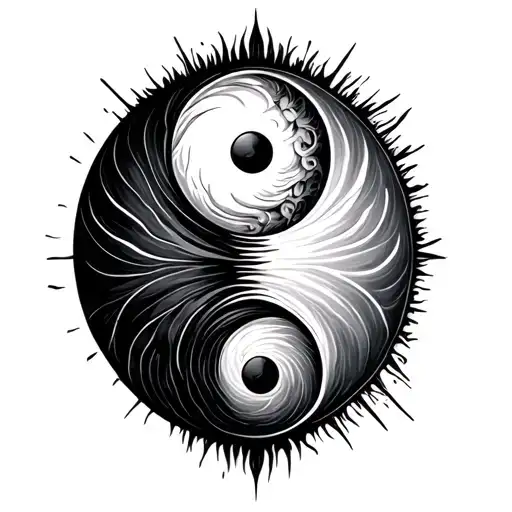 My Brothers Keeper With Yin Yang Symbol