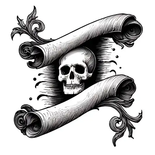 Ancient Scroll Across