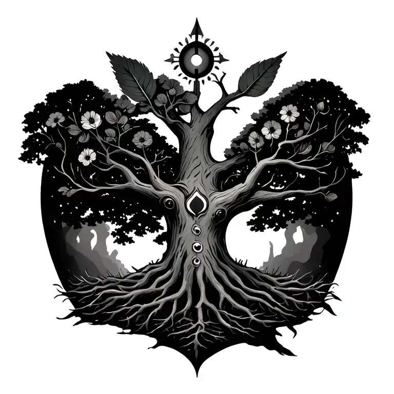 Compas And Family Tree