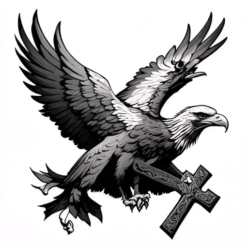 Eagle And Cross