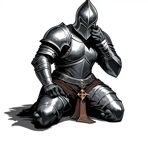 Kneeling Knight