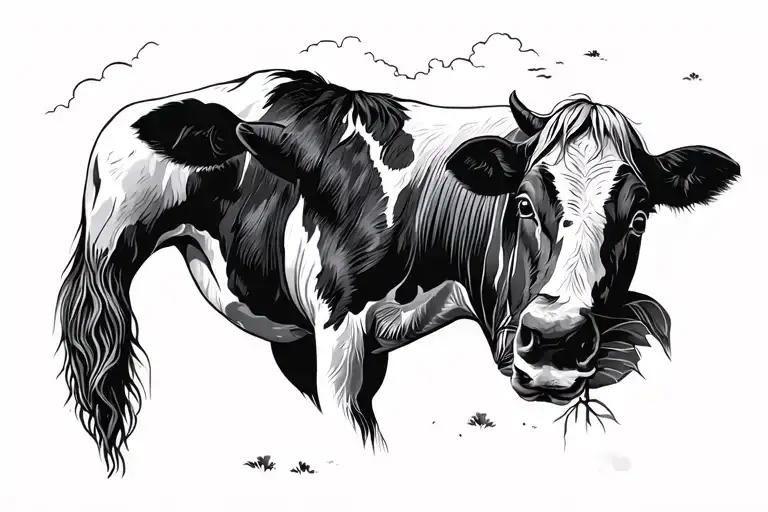 Country Farm Landscape