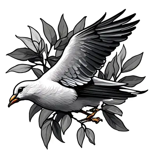 Dove And Olive Branch