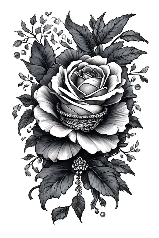 Elegant Garter Band Elegantly