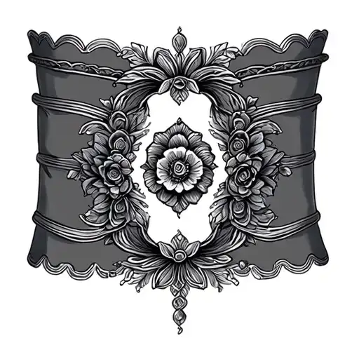 Elegant Garter Design Inspired