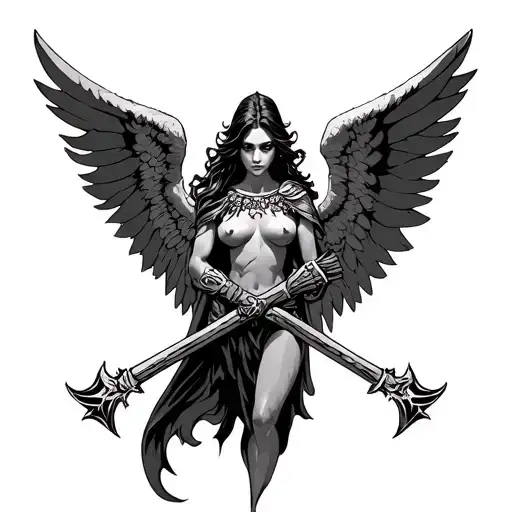 Angel Warrior Crossed