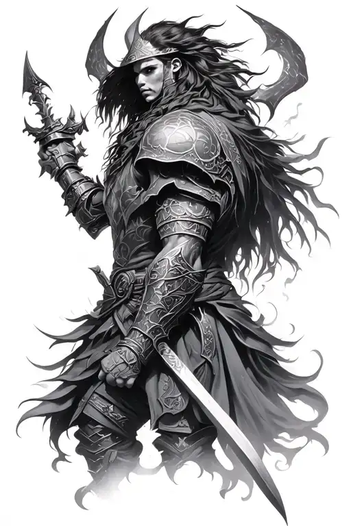 Dark Fantasy Warrior