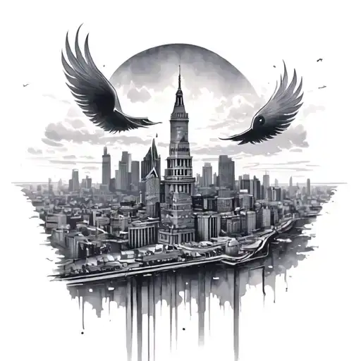 City From In The Sky