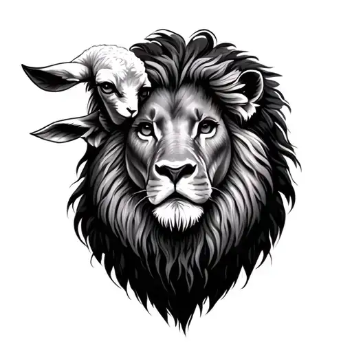 Lion And Lamb