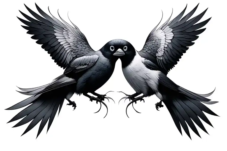 Two Birds Symmetrical