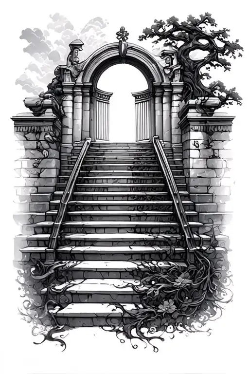 Stairs To Heaven Gates