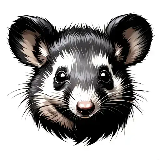 American Traditional Possum