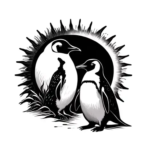 Penguin And Sun Miscarriage Pregnancy Loss