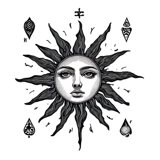 Sun Tarot Card