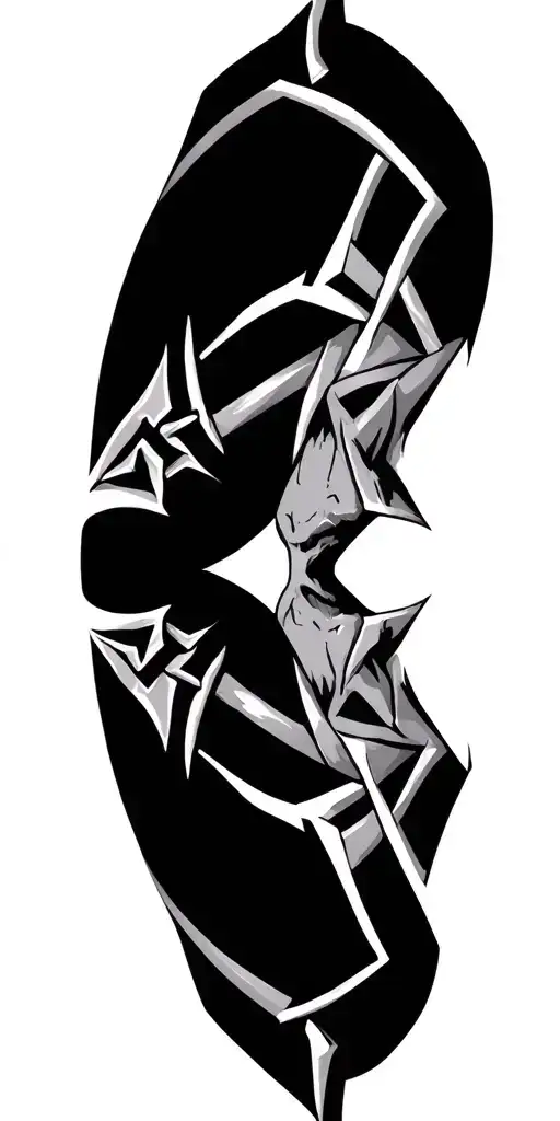 Skull Forehead Valknut