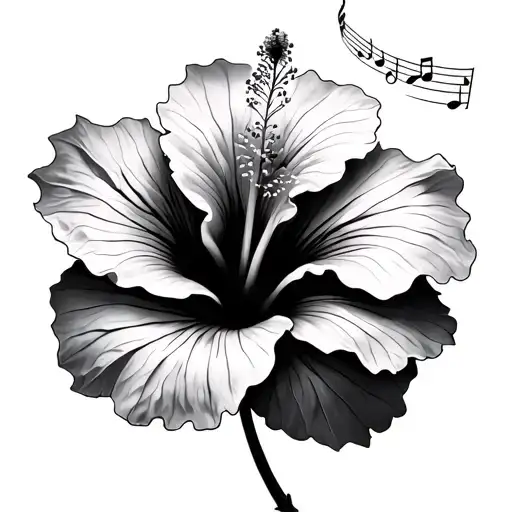 Hibiscus Made With Song Notes