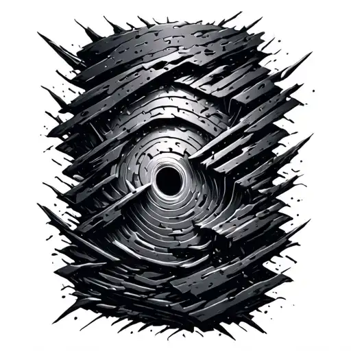 Abstract Silicon Wafer