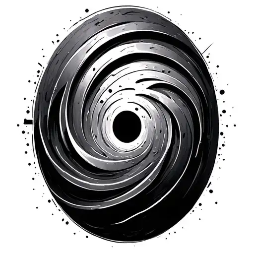 Abstract Silicon Wafer