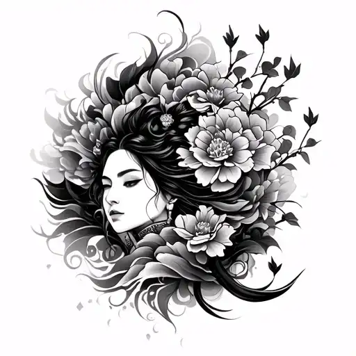 Japanese Oriental Tattoo Full Sleeve