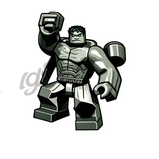 Hulk Lego Bricks
