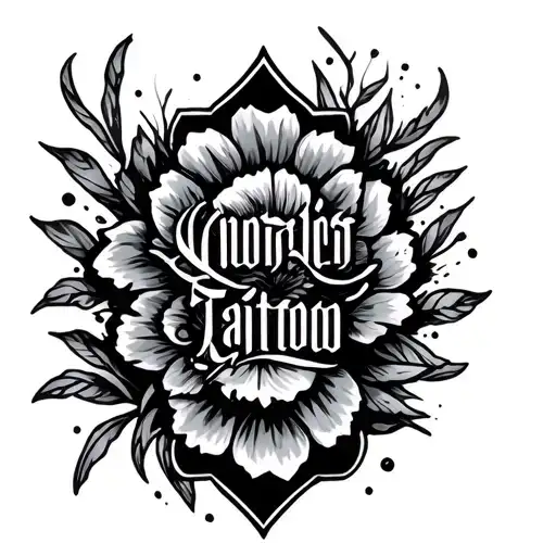 Name Tattoo Design
