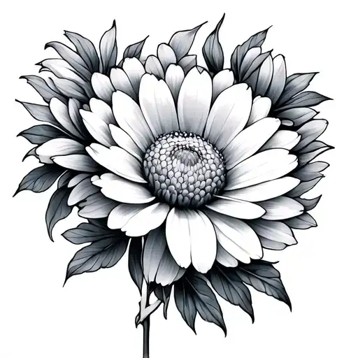 Cosmos And Chrysanthemum