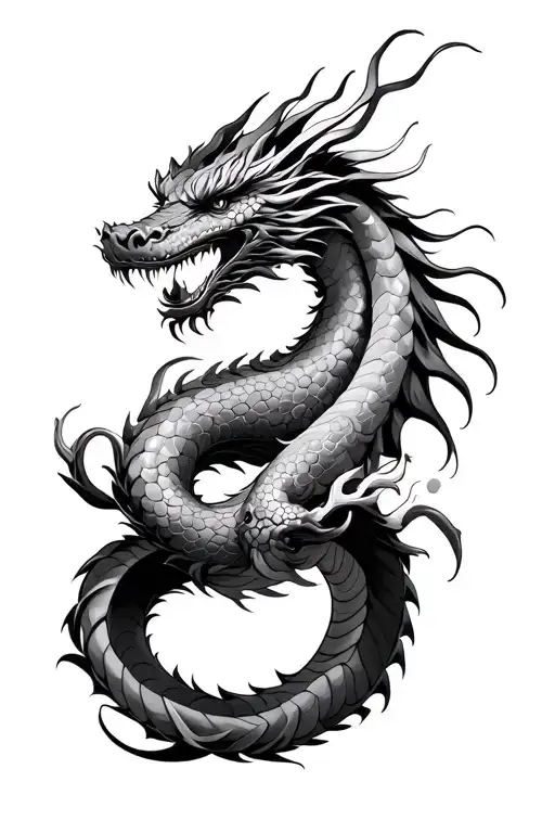 Japanese Style Dragon Wrapping